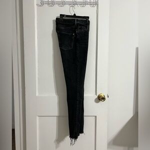 Pilcro’s The Cigarette Black Jeans
